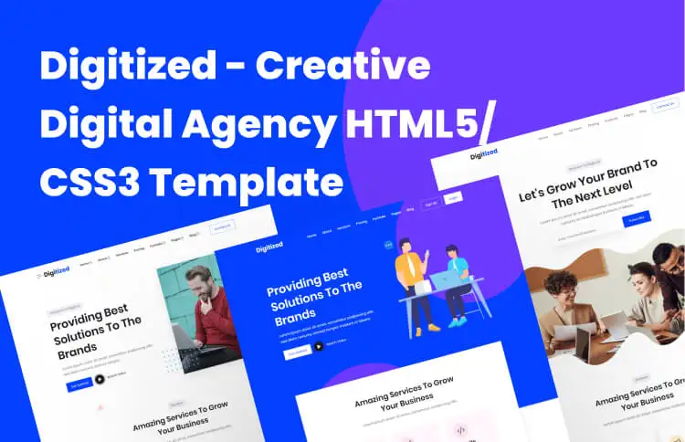 Digitized Html Template Preview Image